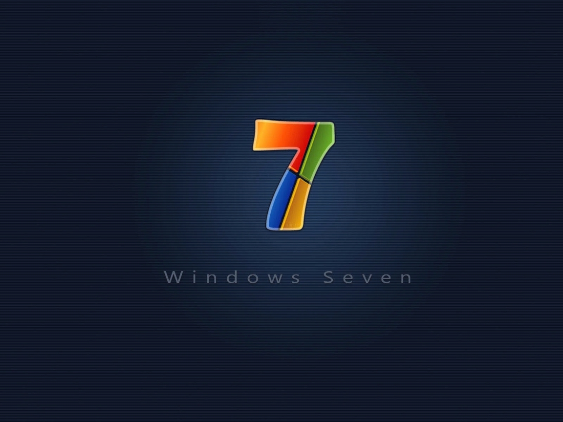 Interesting Blue Windows 7 for 1152 x 864 resolution