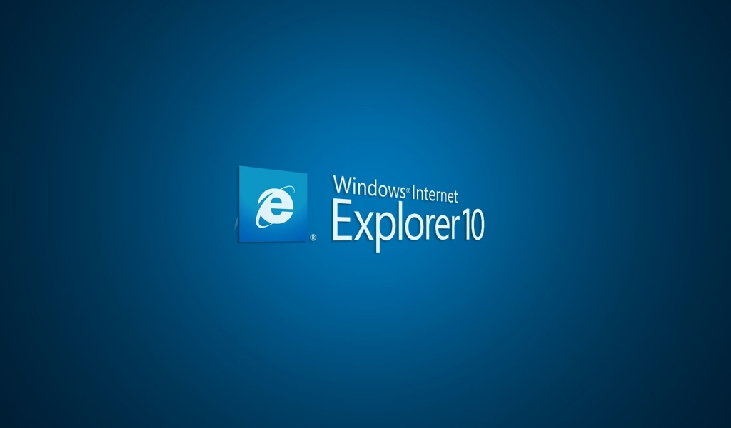 Internet Explorer 10 for 1024 x 600 widescreen resolution