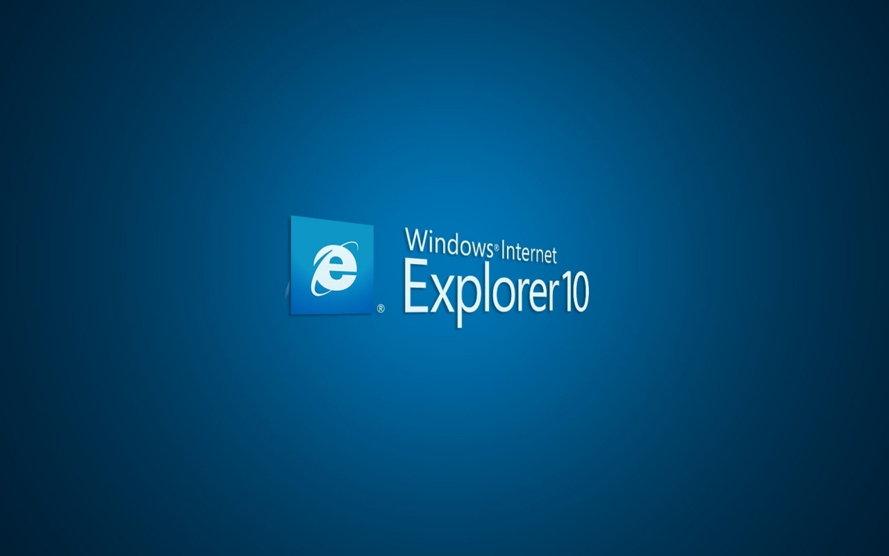 Internet Explorer 10 for 1280 x 800 widescreen resolution
