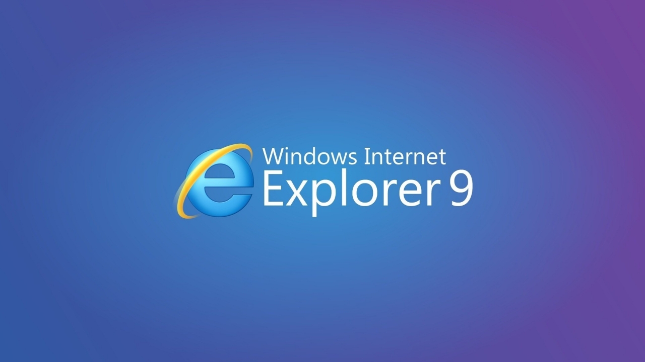 Internet Explorer 9 for 1280 x 720 HDTV 720p resolution