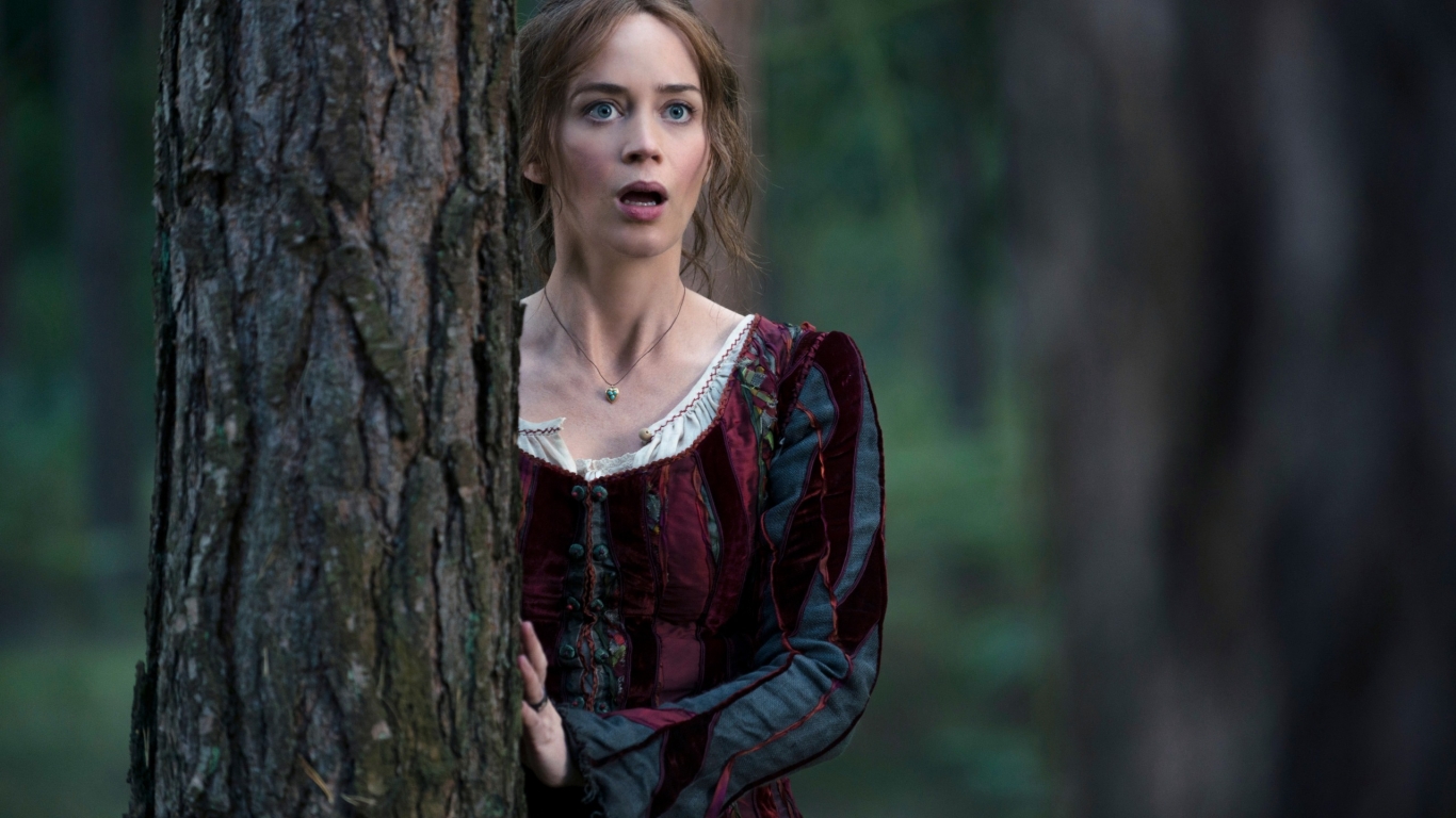 Into the Woods Emily Blunt for 1366 x 768 HDTV resolution