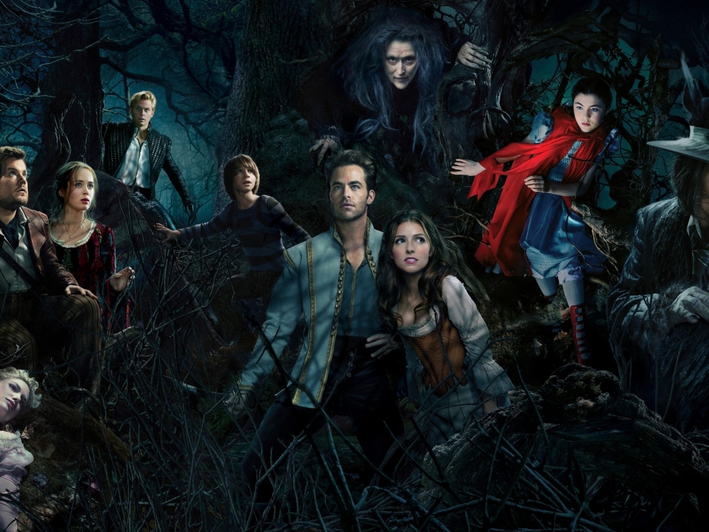Into the Woods Poster for 1024 x 768 resolution