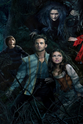 Into the Woods Poster for 320 x 480 iPhone resolution