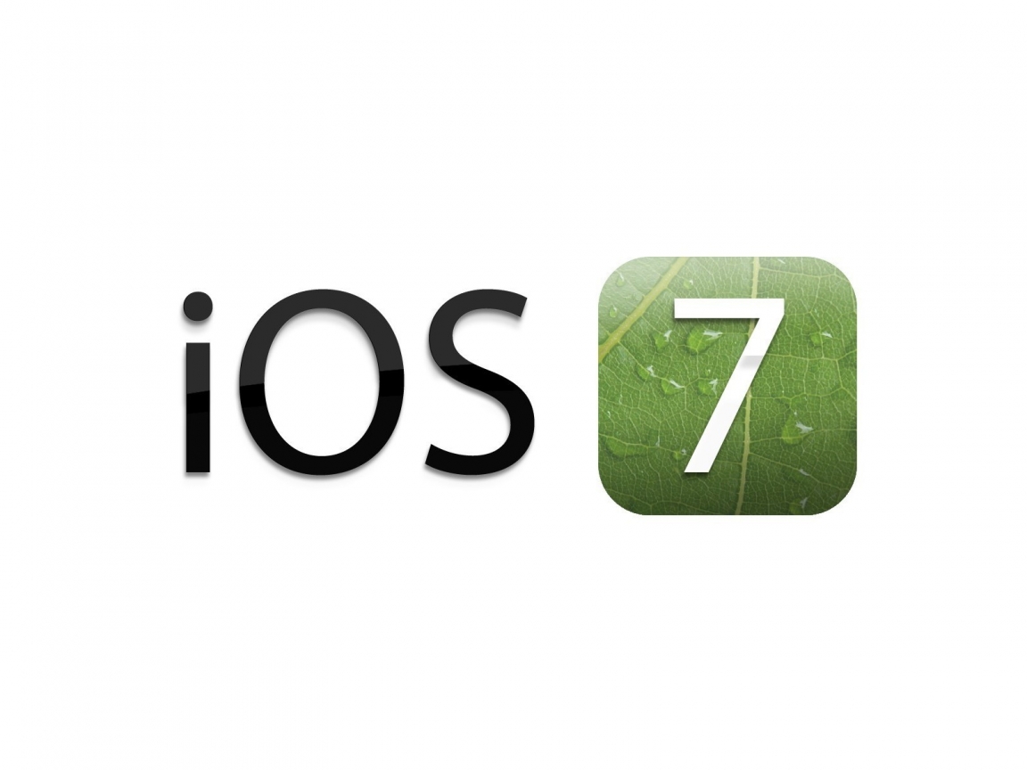 iOS 7 Apple for 1152 x 864 resolution