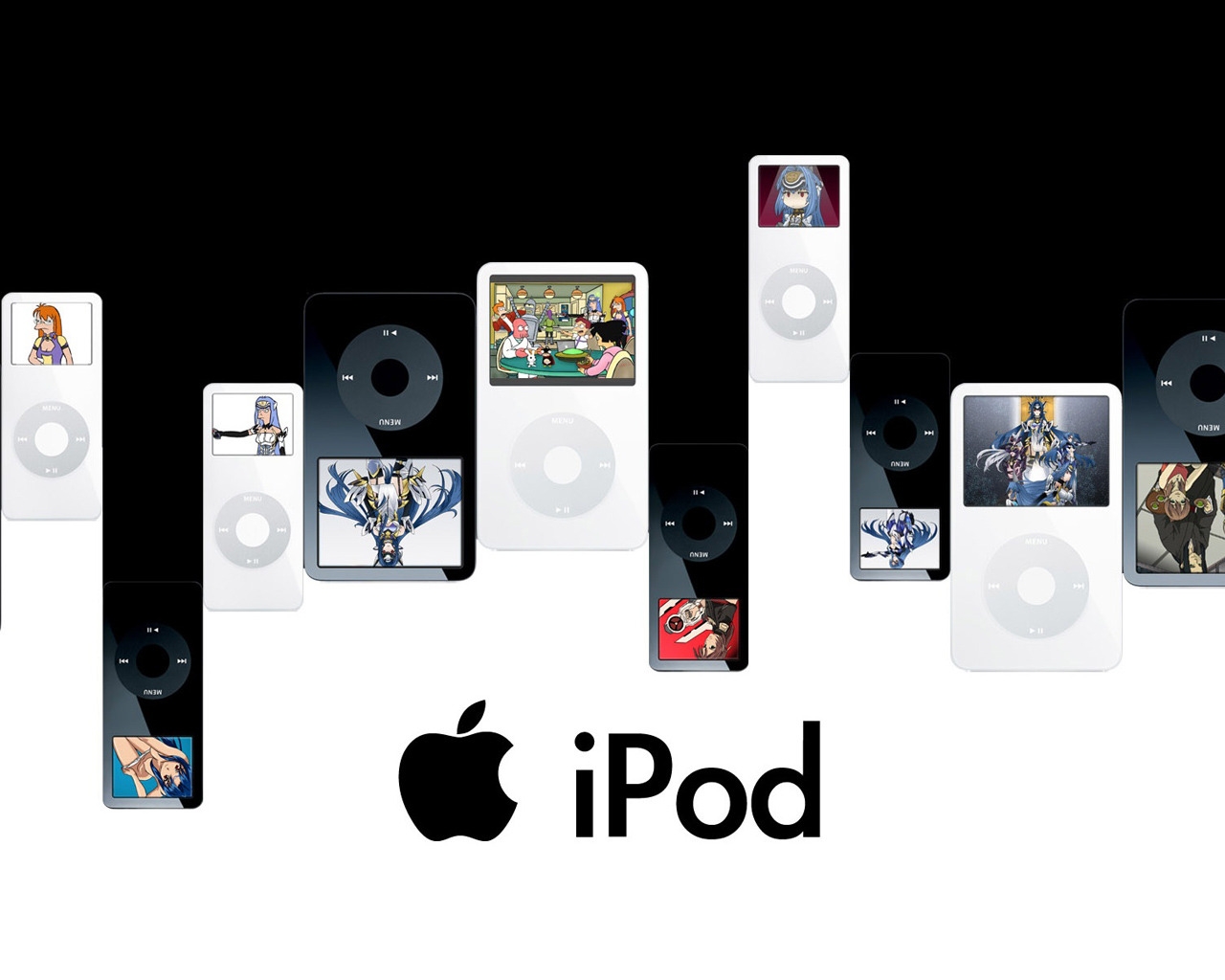 Ipod Variations for 1280 x 1024 resolution