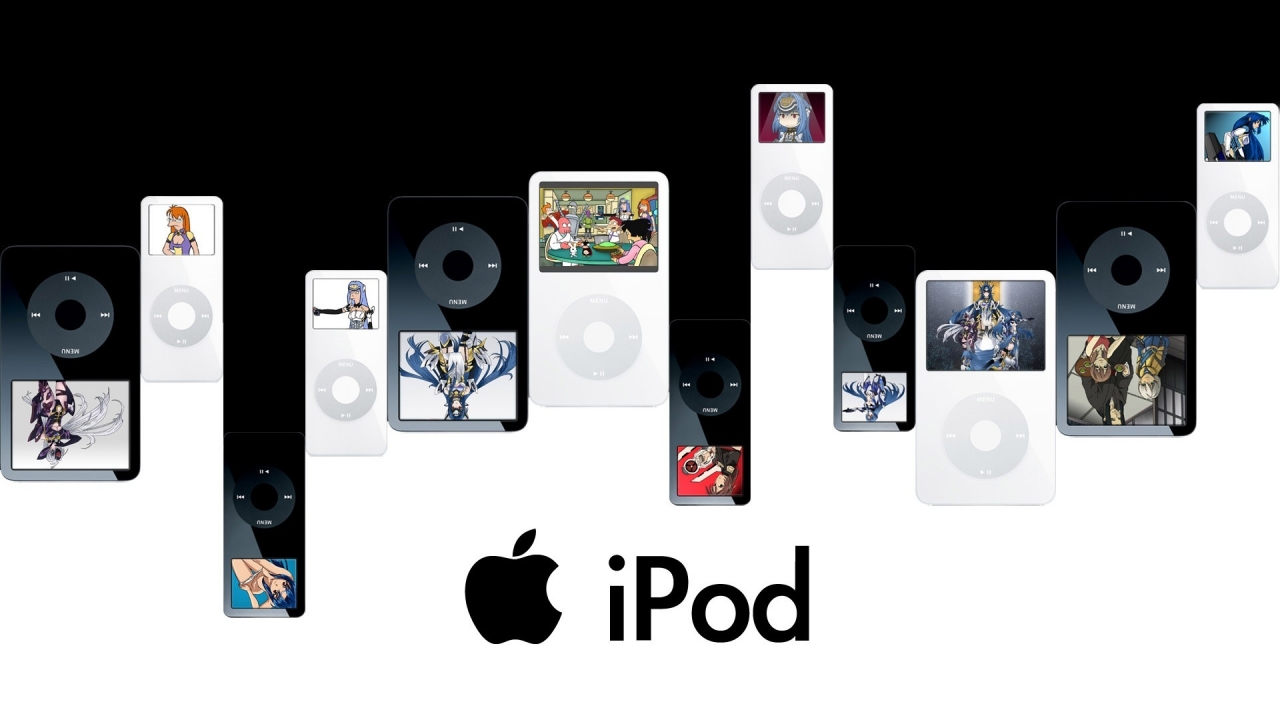 Ipod Variations for 1280 x 720 HDTV 720p resolution