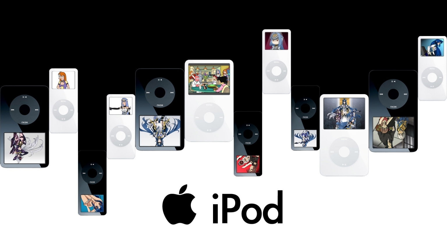 Ipod Variations for 1536 x 864 HDTV resolution