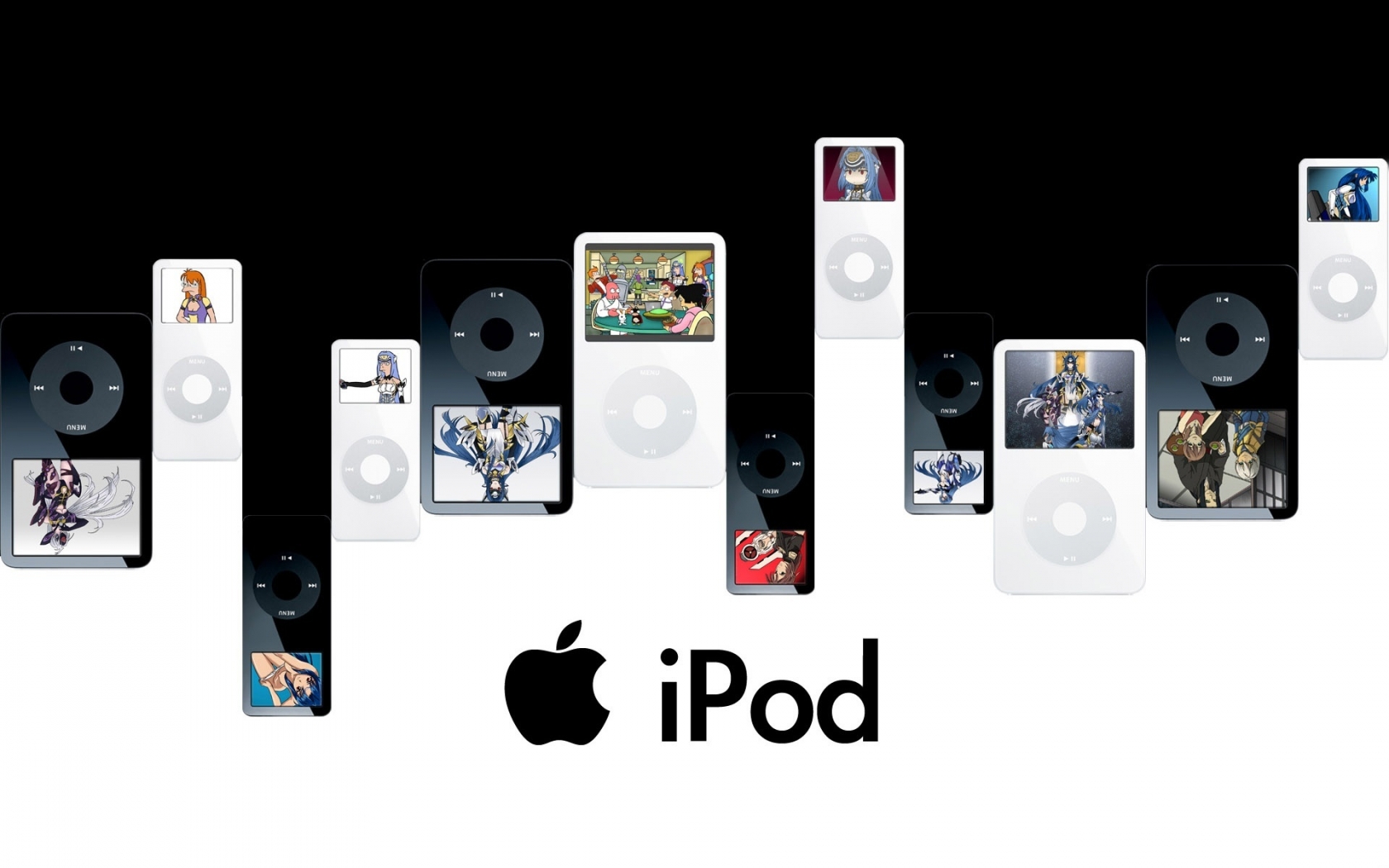 Ipod Variations for 1680 x 1050 widescreen resolution