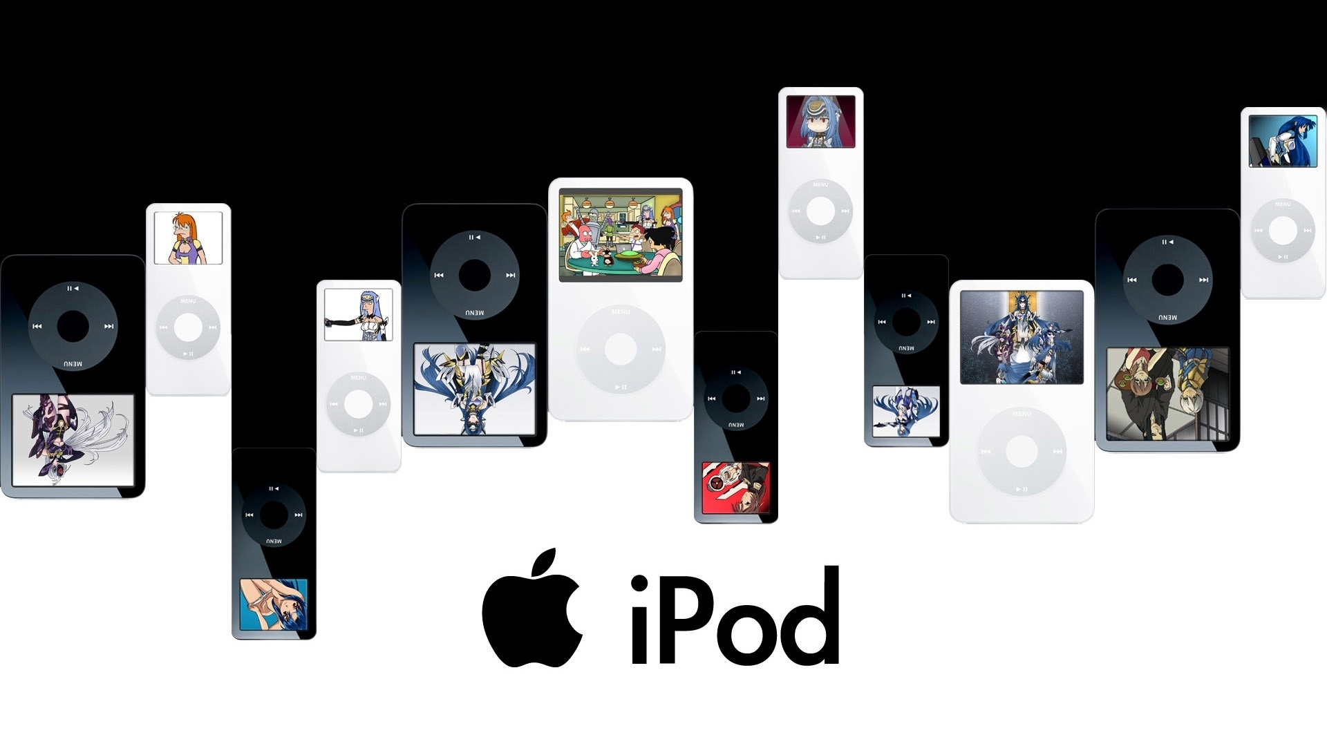 Ipod Variations for 1920 x 1080 HDTV 1080p resolution