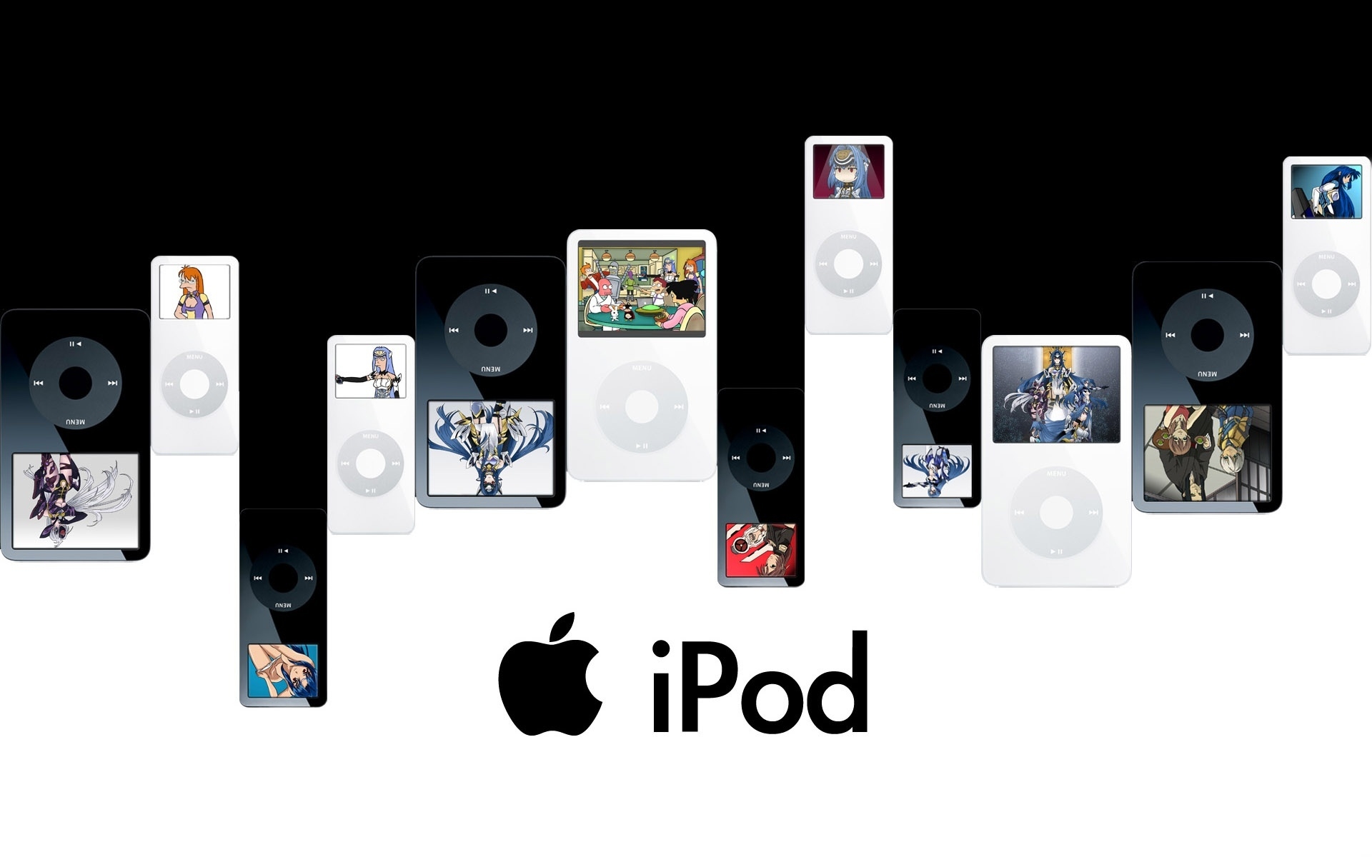Ipod Variations for 1920 x 1200 widescreen resolution