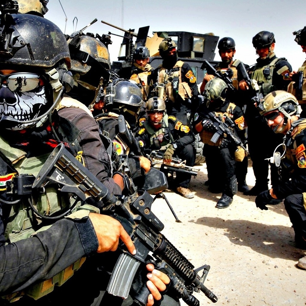 Iraqi Special Operations Forces for 1024 x 1024 iPad resolution