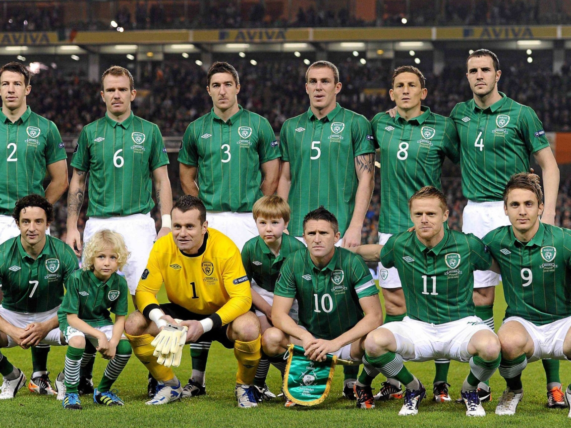 Ireland National Team for 1152 x 864 resolution