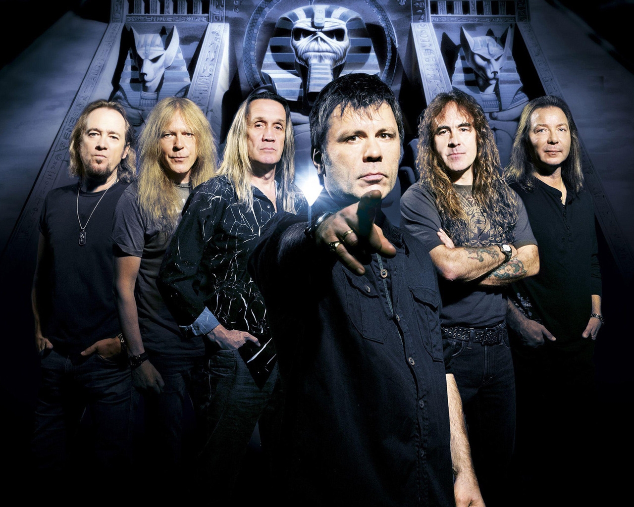 Iron Maiden Band for 1280 x 1024 resolution