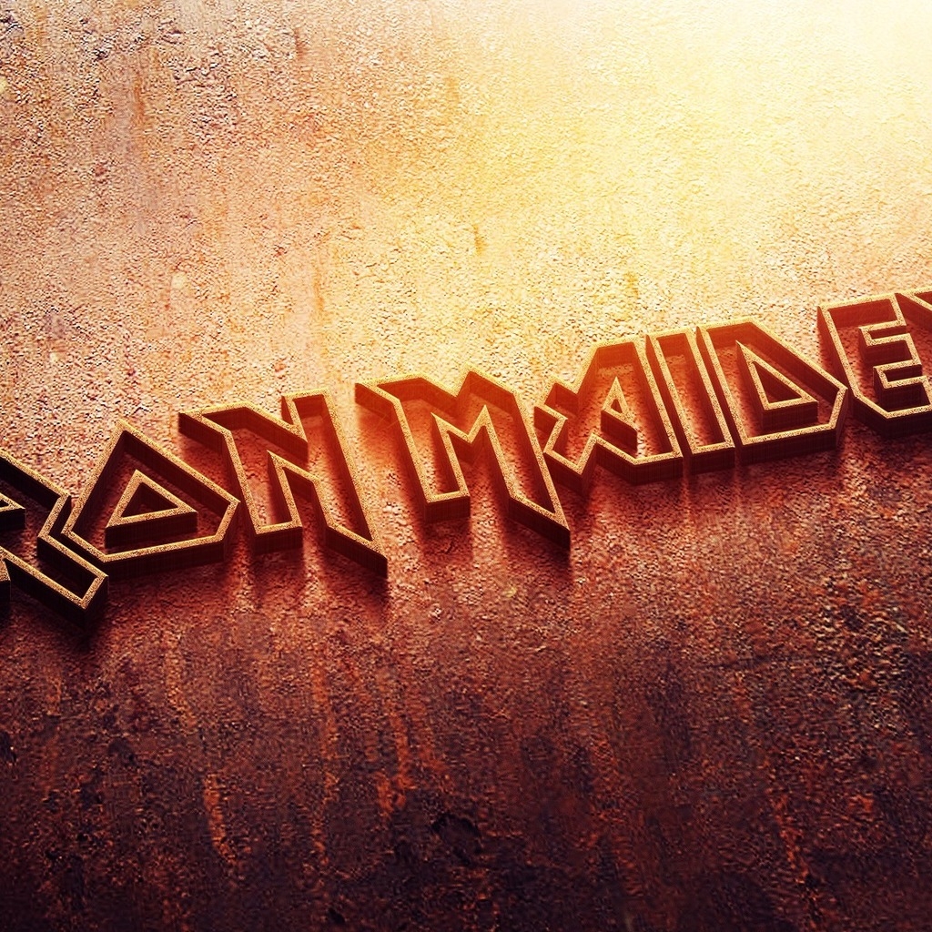 Iron Maiden Logo for 1024 x 1024 iPad resolution