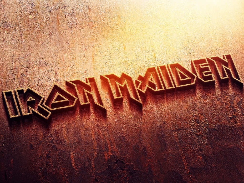 Iron Maiden Logo for 1024 x 768 resolution