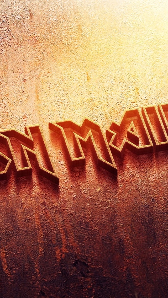 Iron Maiden Logo for 640 x 1136 iPhone 5 resolution