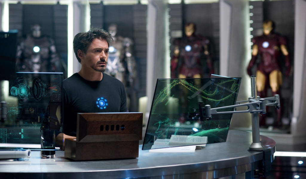Iron Man 2 for 1024 x 600 widescreen resolution