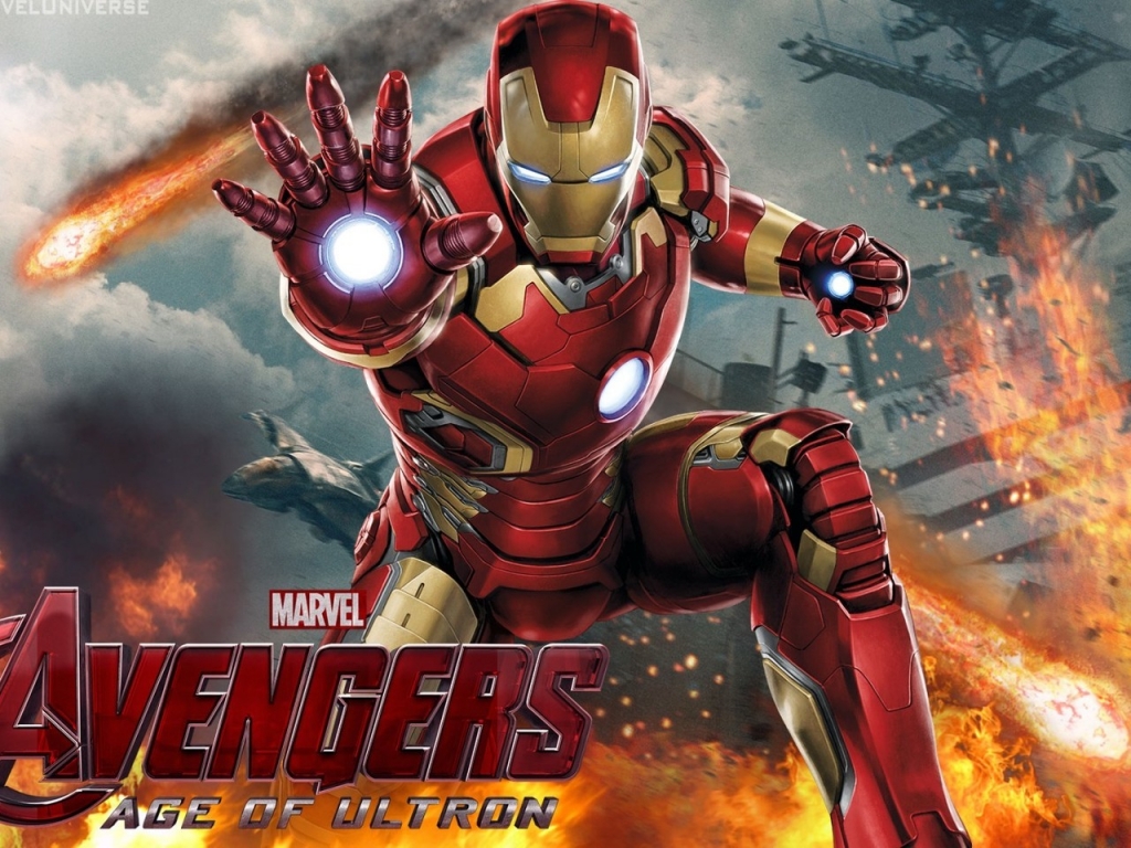 Iron Man The Avengers Movie for 1024 x 768 resolution