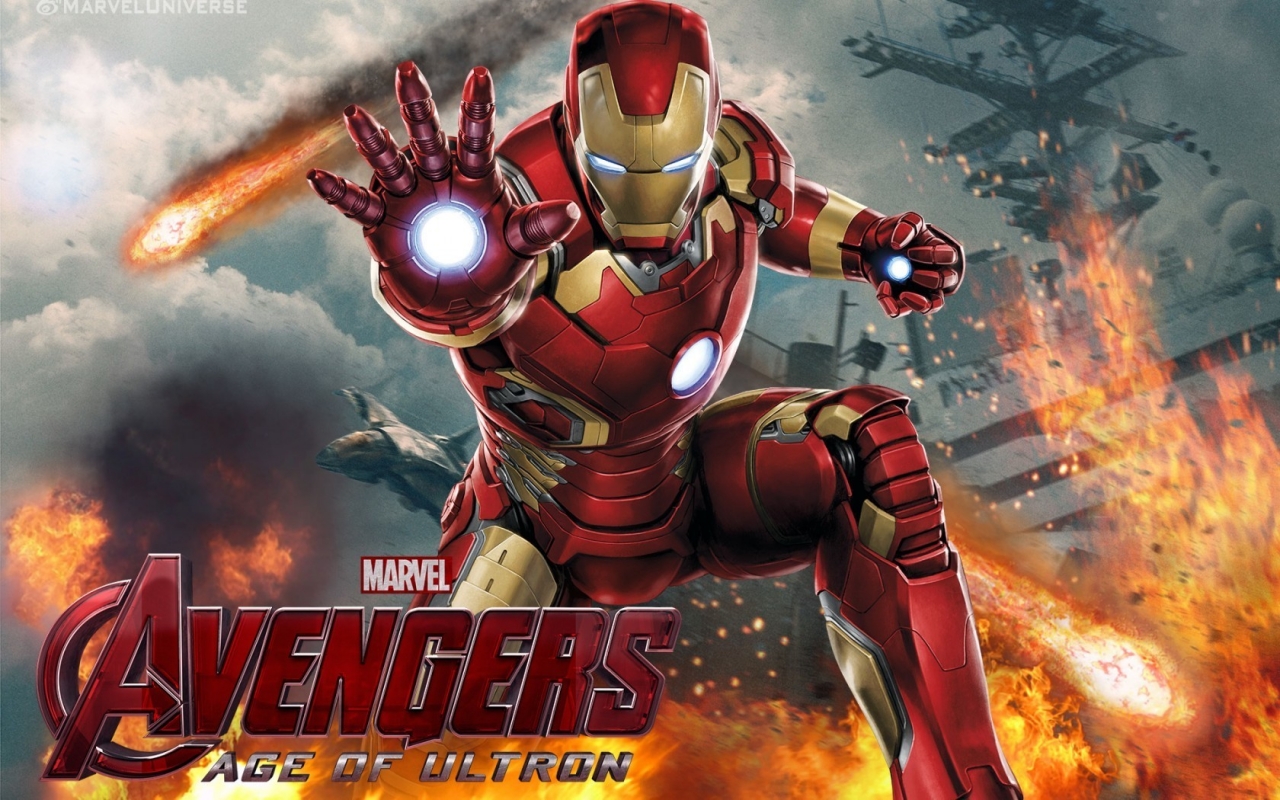 Iron Man The Avengers Movie for 1280 x 800 widescreen resolution