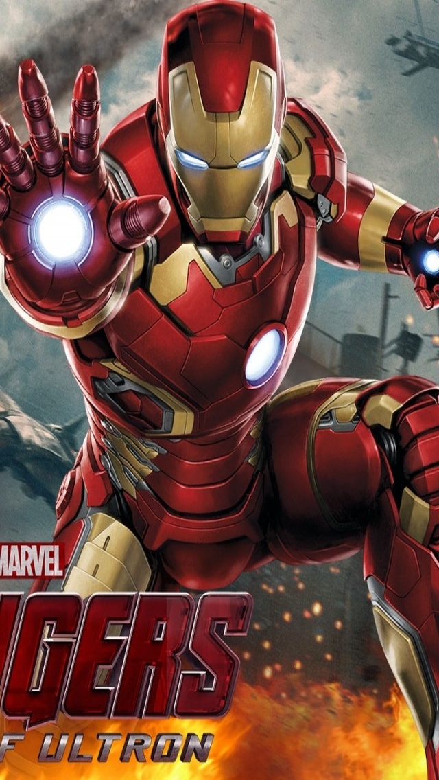 Iron Man The Avengers Movie for 640 x 1136 iPhone 5 resolution