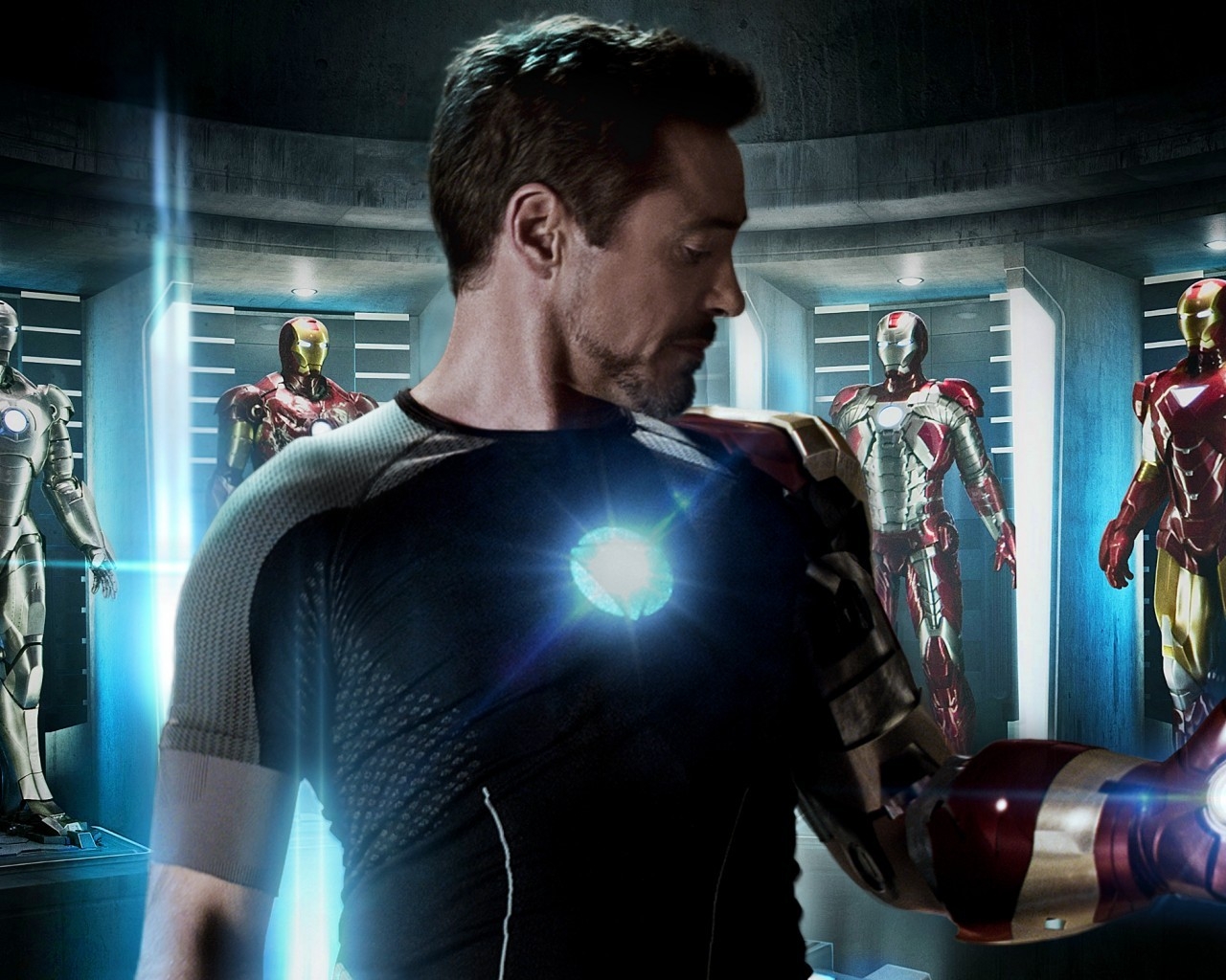 Iron Man Tony Stark for 1280 x 1024 resolution