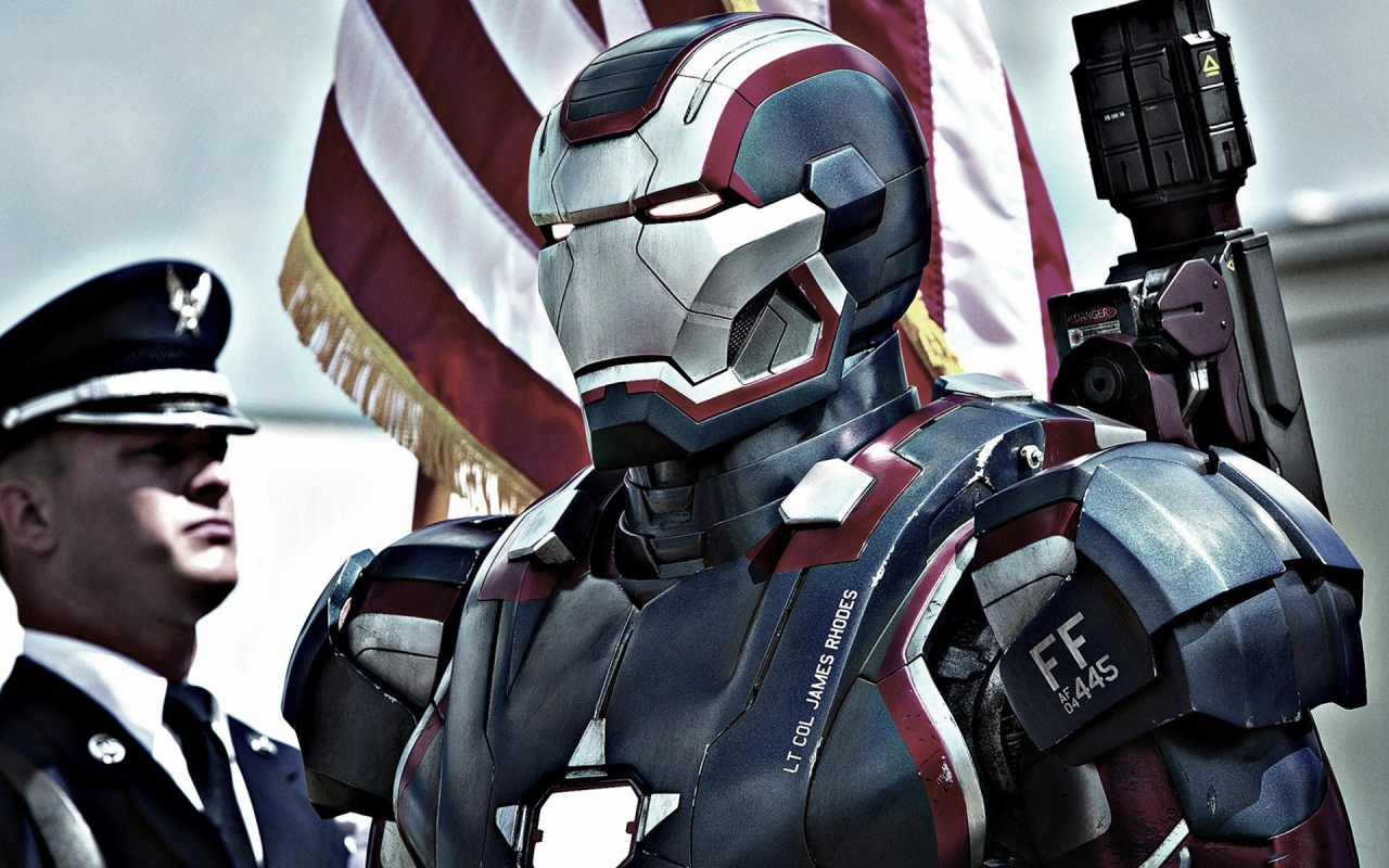 Iron Patriot Armor for 1280 x 800 widescreen resolution