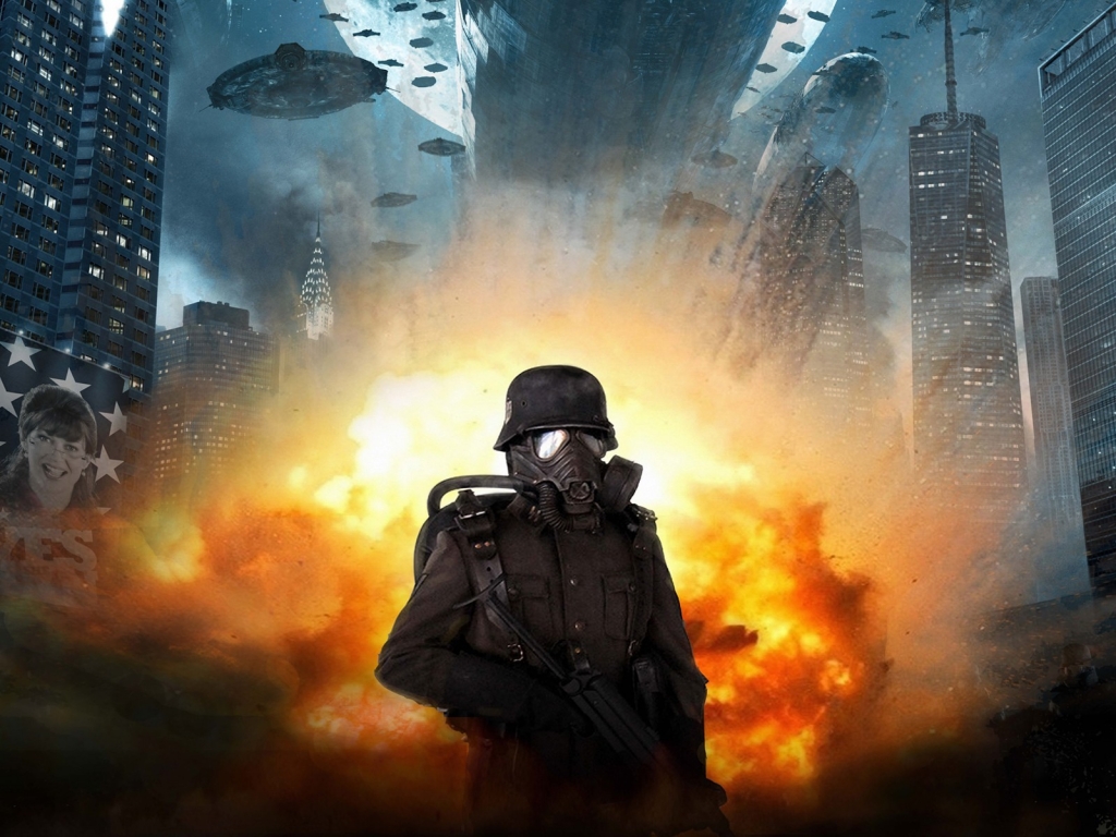 Iron Sky Soldier for 1024 x 768 resolution