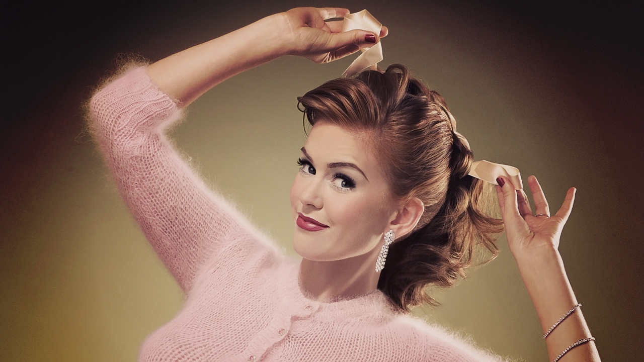 Isla Fisher Vintage for 1280 x 720 HDTV 720p resolution