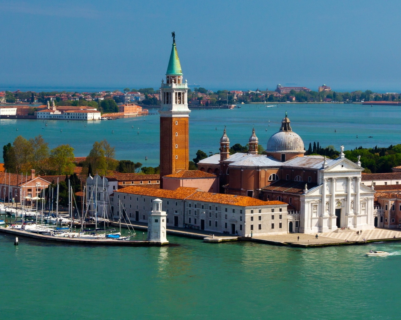 Island San Giorgio Maggiore Venice for 1280 x 1024 resolution