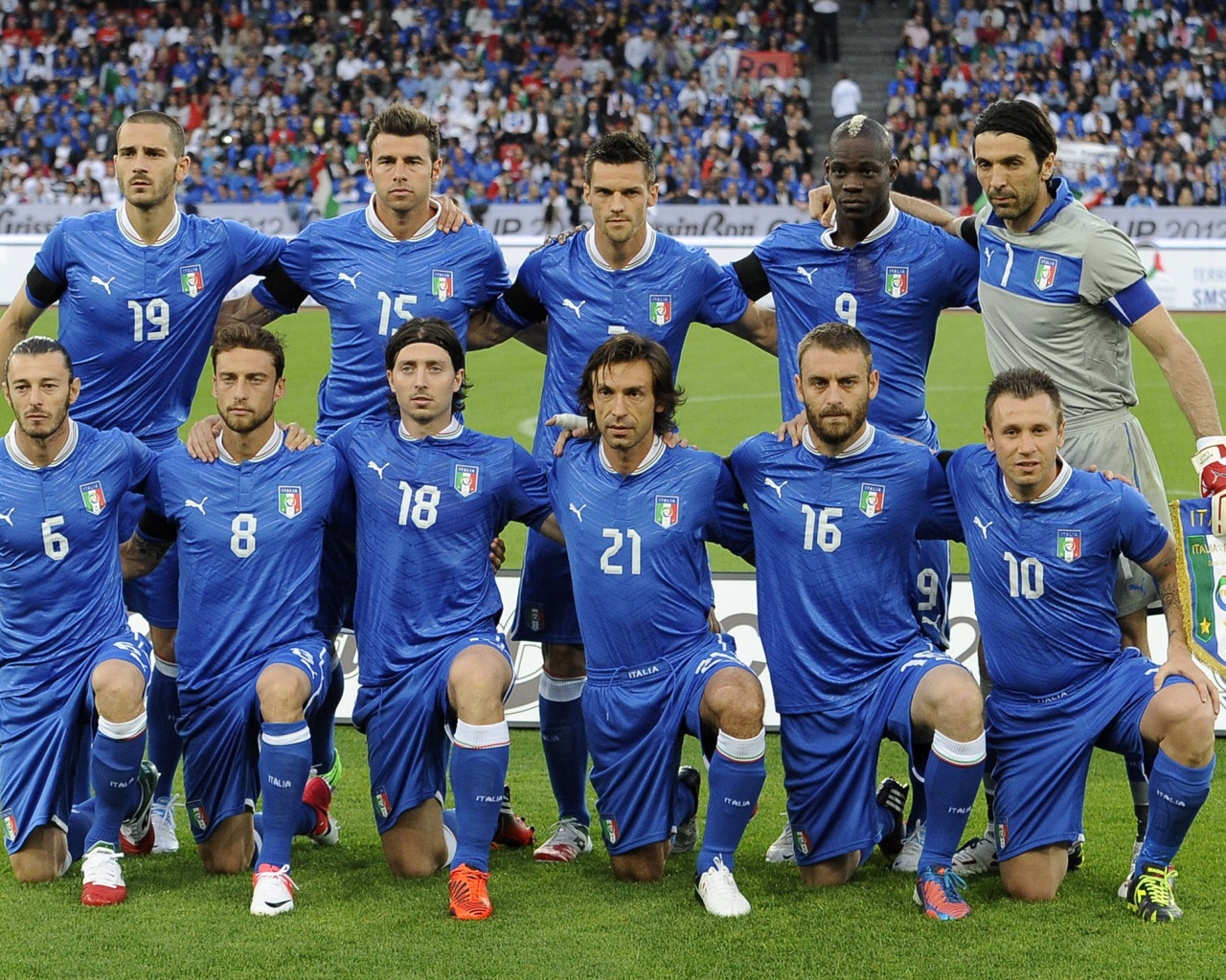 Italia National Team for 1280 x 1024 resolution