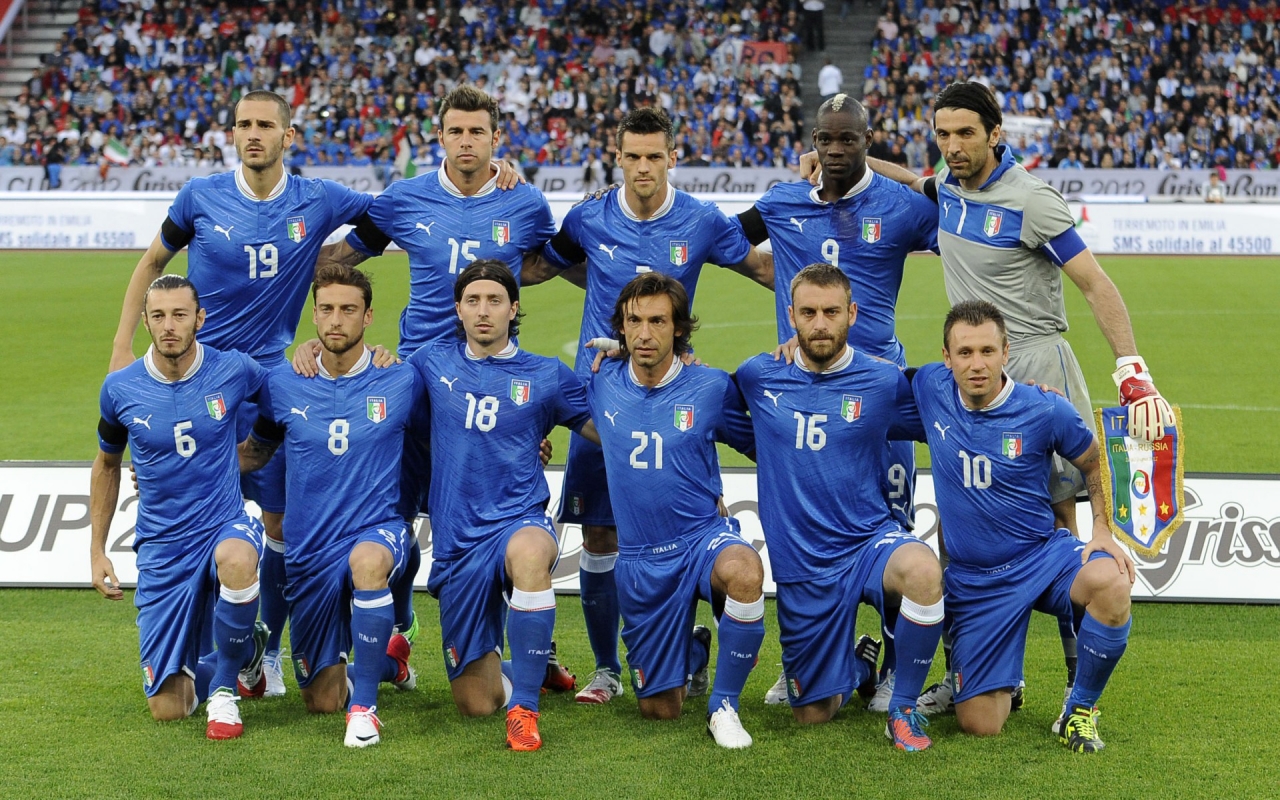 Italia National Team for 1280 x 800 widescreen resolution