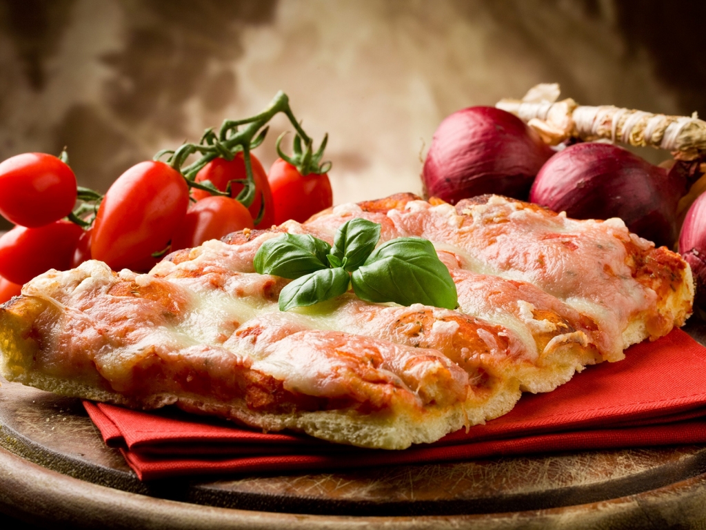 Italian Pizza Slice for 1024 x 768 resolution