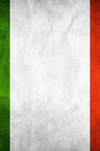 Italy Flag for 320 x 480 iPhone resolution