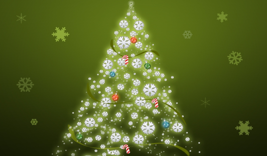 Its Just a Christmas Tree for 1024 x 600 widescreen resolution
