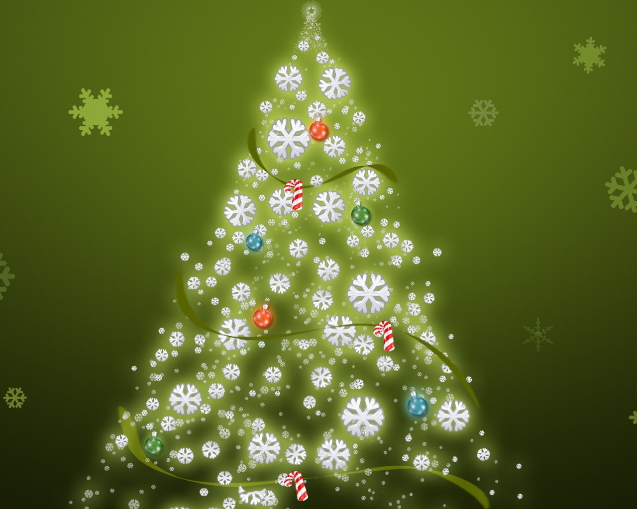 Its Just a Christmas Tree for 1280 x 1024 resolution