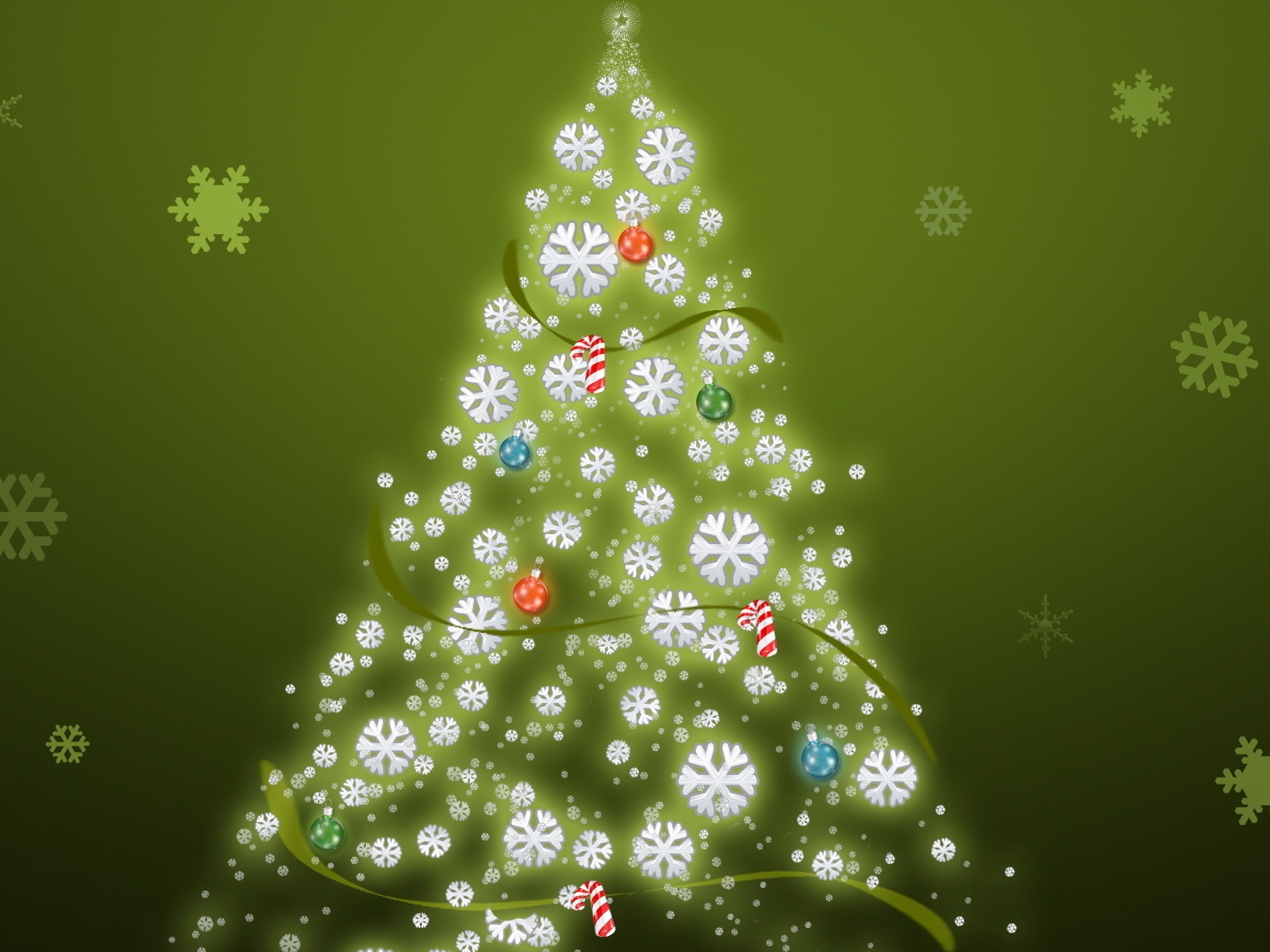 Its Just a Christmas Tree for 1600 x 1200 resolution