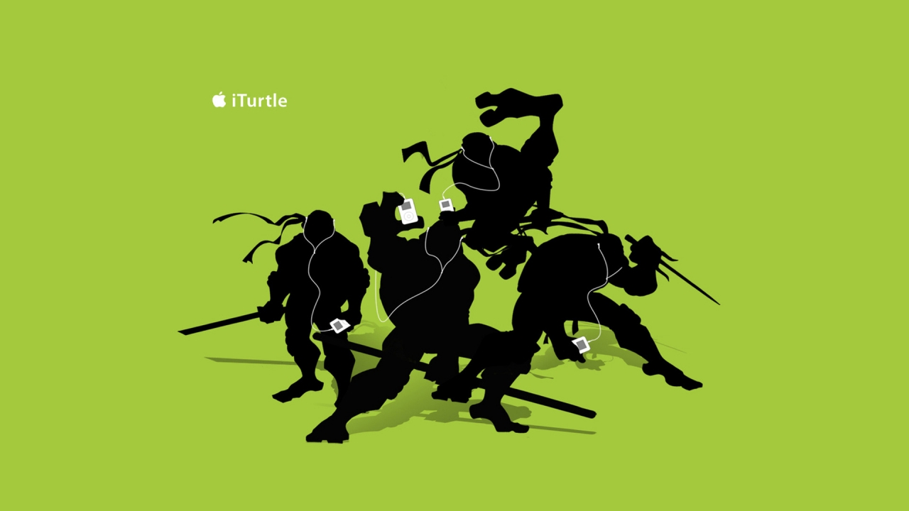 iTurtle for 1280 x 720 HDTV 720p resolution