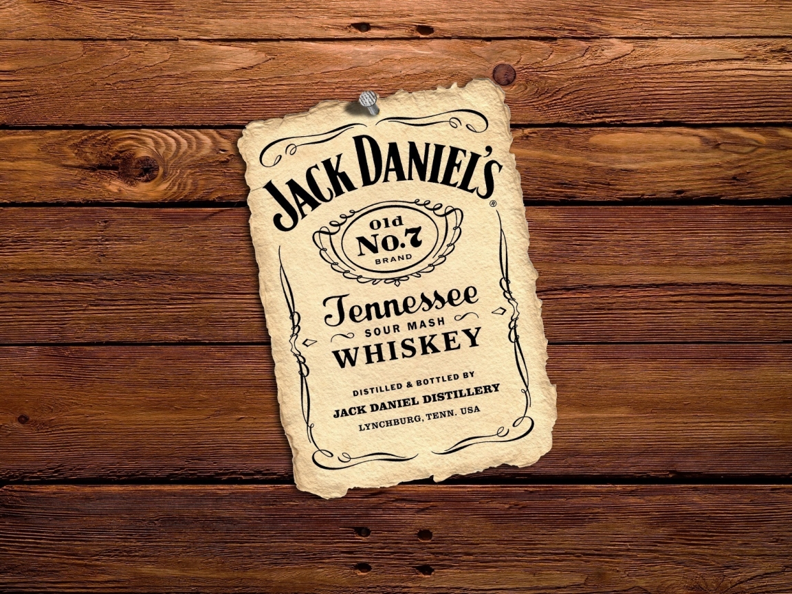 Jack Daniels Flyer for 1152 x 864 resolution