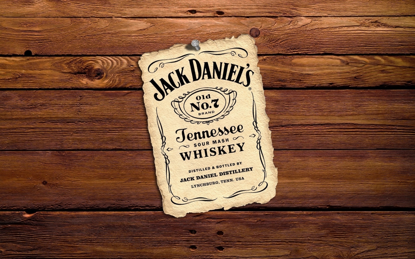 Jack Daniels Flyer for 1440 x 900 widescreen resolution