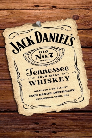 Jack Daniels Flyer for 320 x 480 iPhone resolution