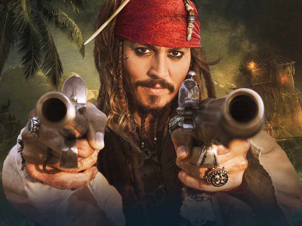 Jack Sparrow for 1024 x 768 resolution