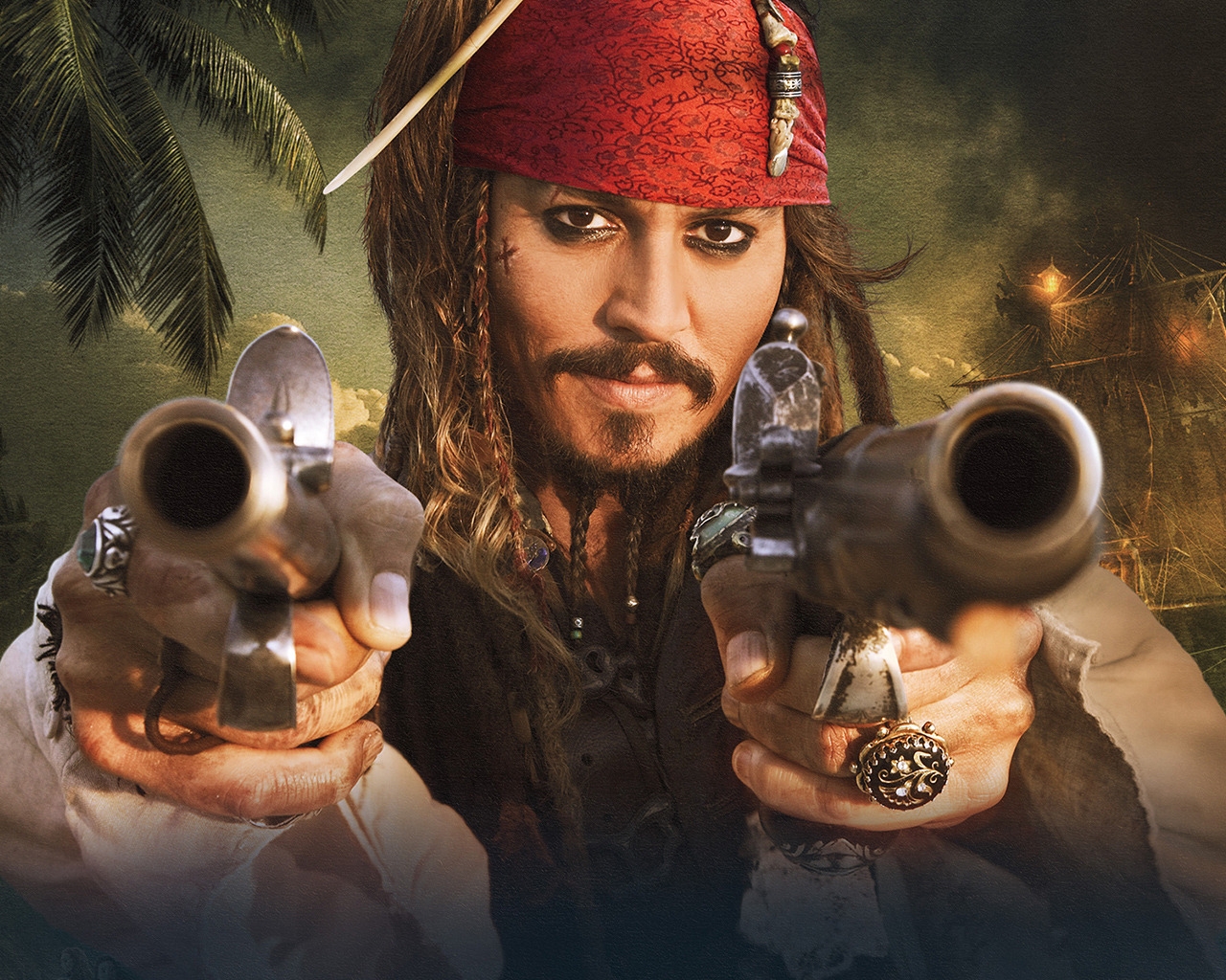 Jack Sparrow for 1280 x 1024 resolution