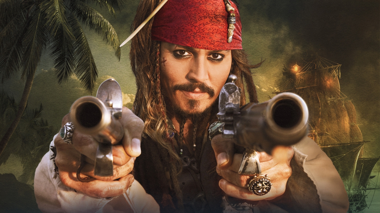 Jack Sparrow for 1280 x 720 HDTV 720p resolution
