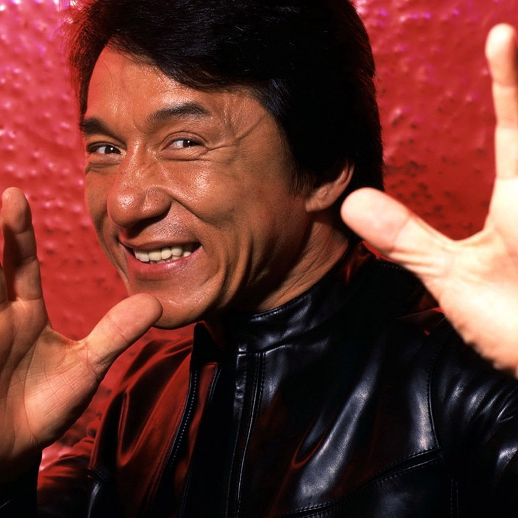 Jackie Chan for 1024 x 1024 iPad resolution