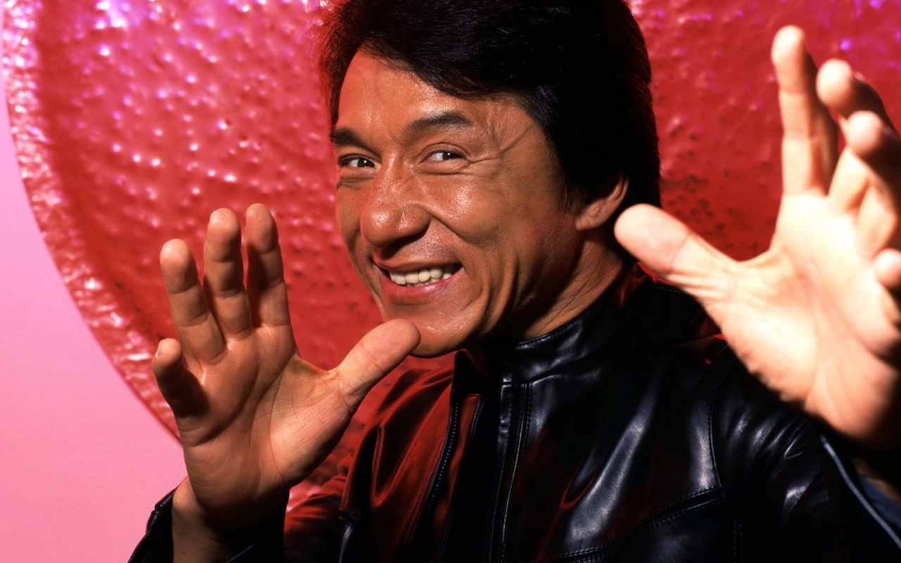 Jackie Chan for 1280 x 800 widescreen resolution