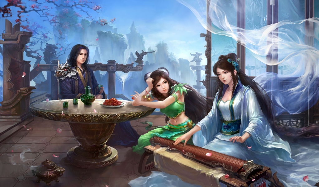Jade Dynasty for 1024 x 600 widescreen resolution