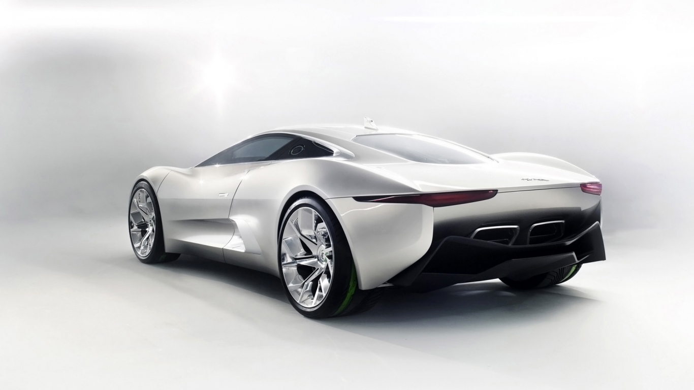 Jaguar C-X75 Concept Studio for 1366 x 768 HDTV resolution