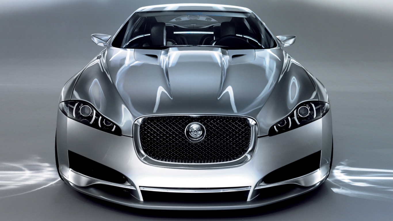 Jaguar C XF Concept for 1366 x 768 HDTV resolution