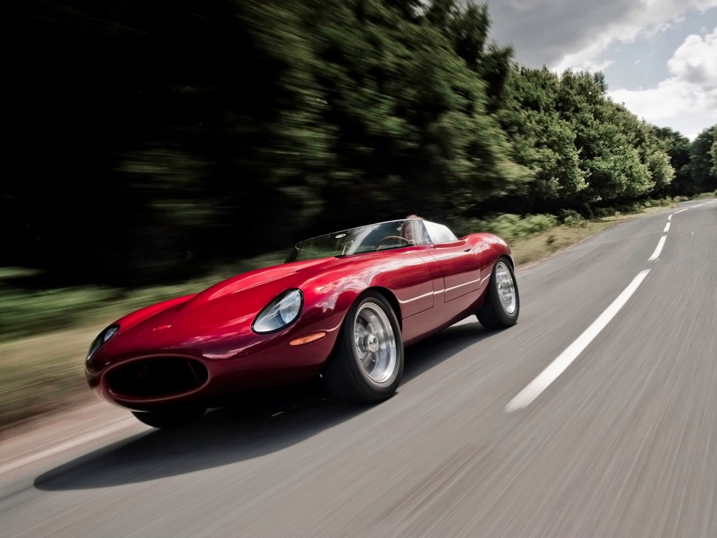 Jaguar E Type Speedster Speed for 1024 x 768 resolution