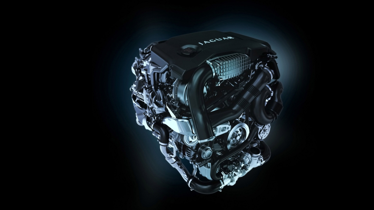 Jaguar XF Diesel S Engine for 1280 x 720 HDTV 720p resolution